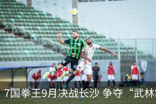 7国拳王9月决战长沙 争夺“武林霸主”